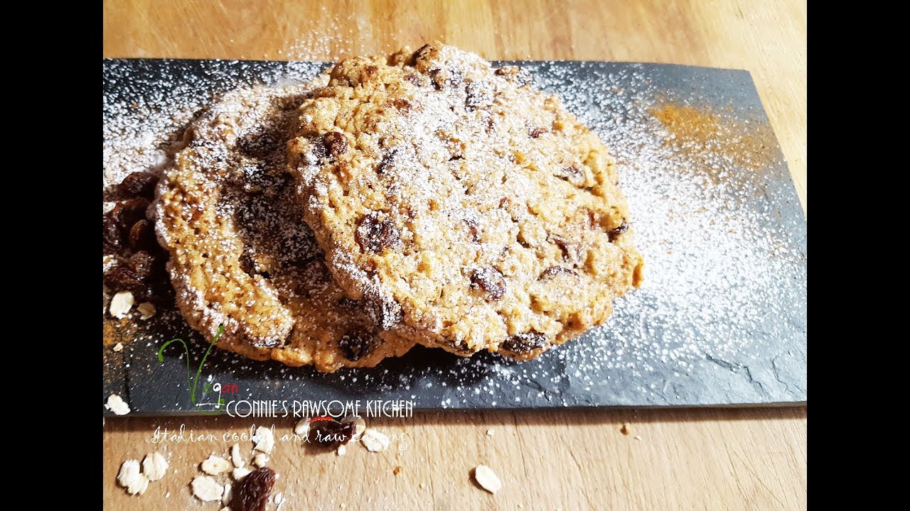 ЛУЧШЕЕ В МИРЕ ВЕГАНСКОЕ ОВСЯНОЕ ПЕЧЕНЬЕ С ИЗЮМОМ | Connie's RAWsome kitchen - ОШИБКИ