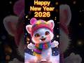 New Year Celebration with Dancing Cats 🐱🎊 #Shorts#funnydance