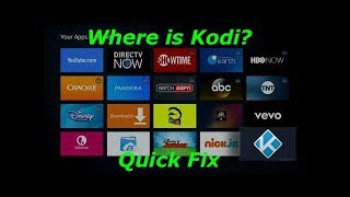 Where is my Kodi App?  FIX for Missing Kodi App! screenshot 4