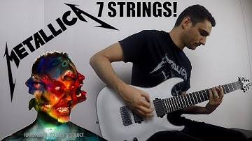 Metallica Hardwired played on a 7 string guitar - WHAT IF METALLICA TUNED DOWN?
