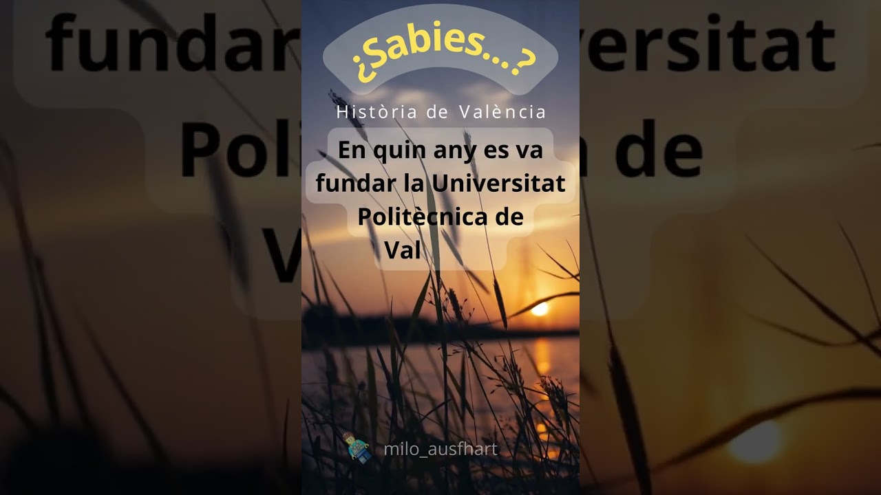 Història de Valéncia 19