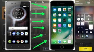 Lenovo k8 plus converted to iPhone 6 best launcher for android (ios) screenshot 2
