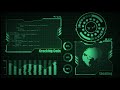 Futuristic Hacker HUD Interface - Login | + Free After Effects File