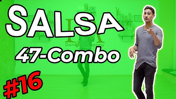 Salsa Footwork Tutorial 16: 47-Combo| by Marius 2018