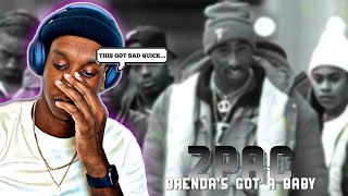 FIRST TIME HEARING 2Pac - Brenda’s Got A Baby (Official Music Video) REACTION | THIS GOT DEEP 😢😔