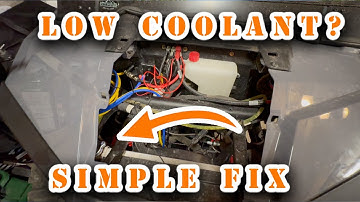 Leaking and or Vanishing Coolant Fix Polaris RZR