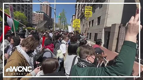 Pro-Palestinian protests sweep US college campuses