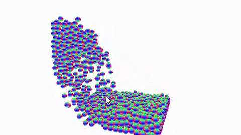 Simple GPU particle system