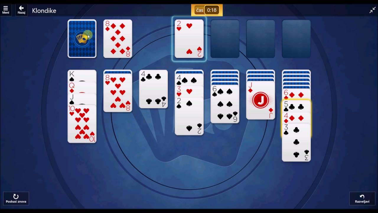 Microsoft Solitaire Collection Klondike October 21 2016 Youtube