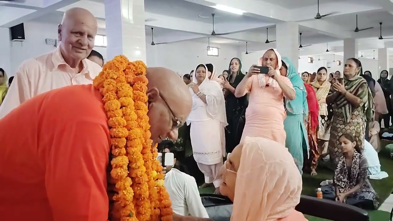 आश्रम बड़ा गढ़ श्री स्वामी त्यागा नंद पुरी जी महाराज 6-4-25