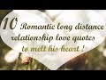 15 Romantic long distance relationship love quotes to melt his heart @It's Kaylee