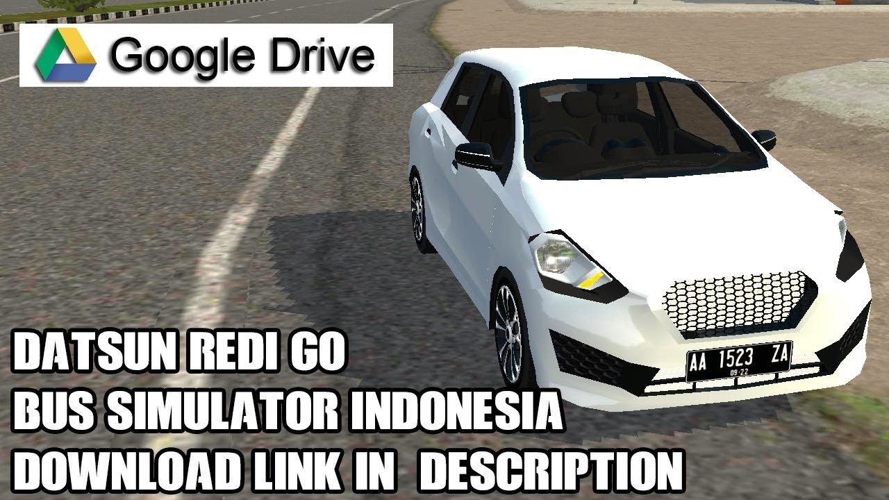 Redigo Bus Bussid _ Datsun Redi Go car mod for bus simulator Indonesia _ bussid ...