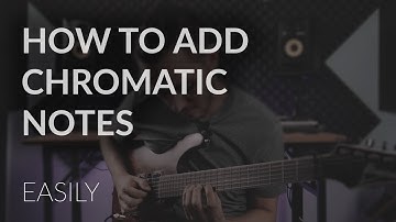 How to Add Chromatic Notes to Your Playing
