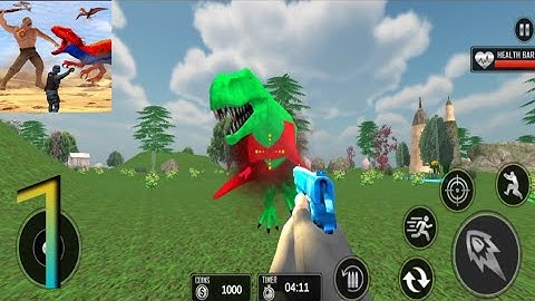 Dino Hunter 3d Hunting Games Android Gameplay Part – 1
