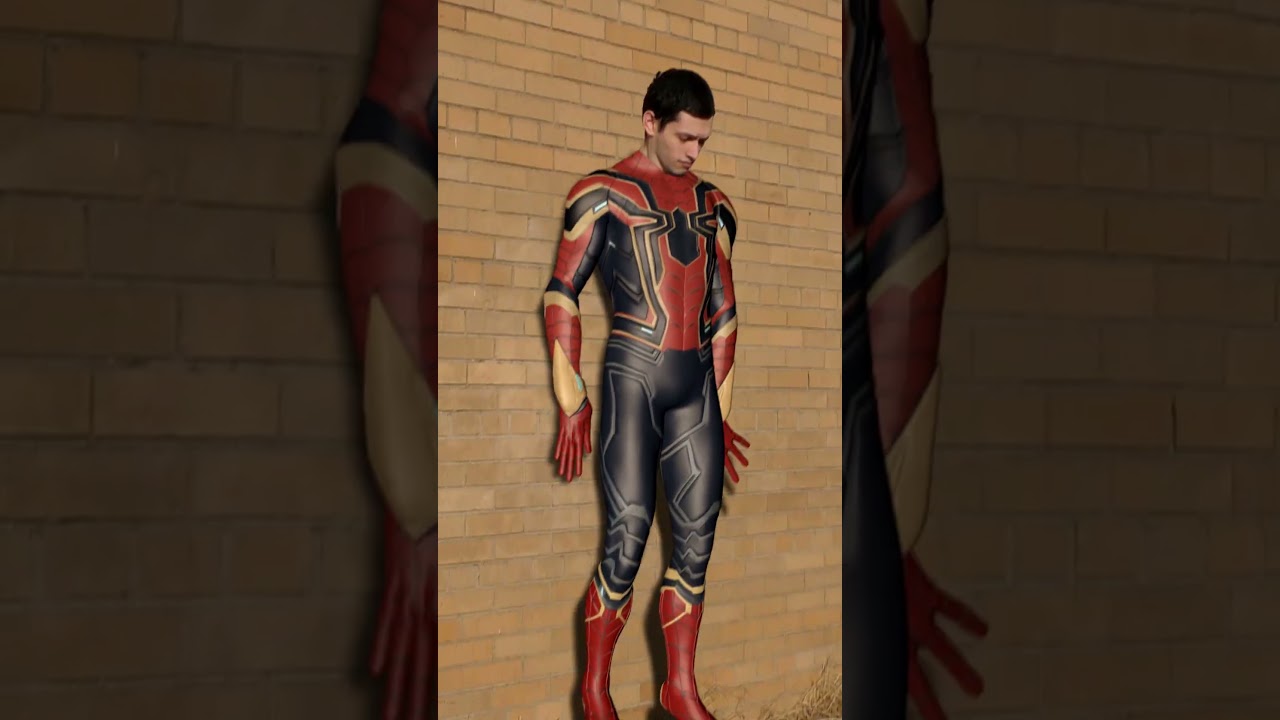 Эффект костюма Железного Паука Человека-Паука 