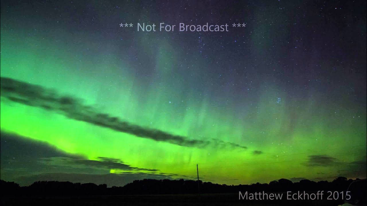 Spectacular Northern Lights in North Dakota! - YouTube