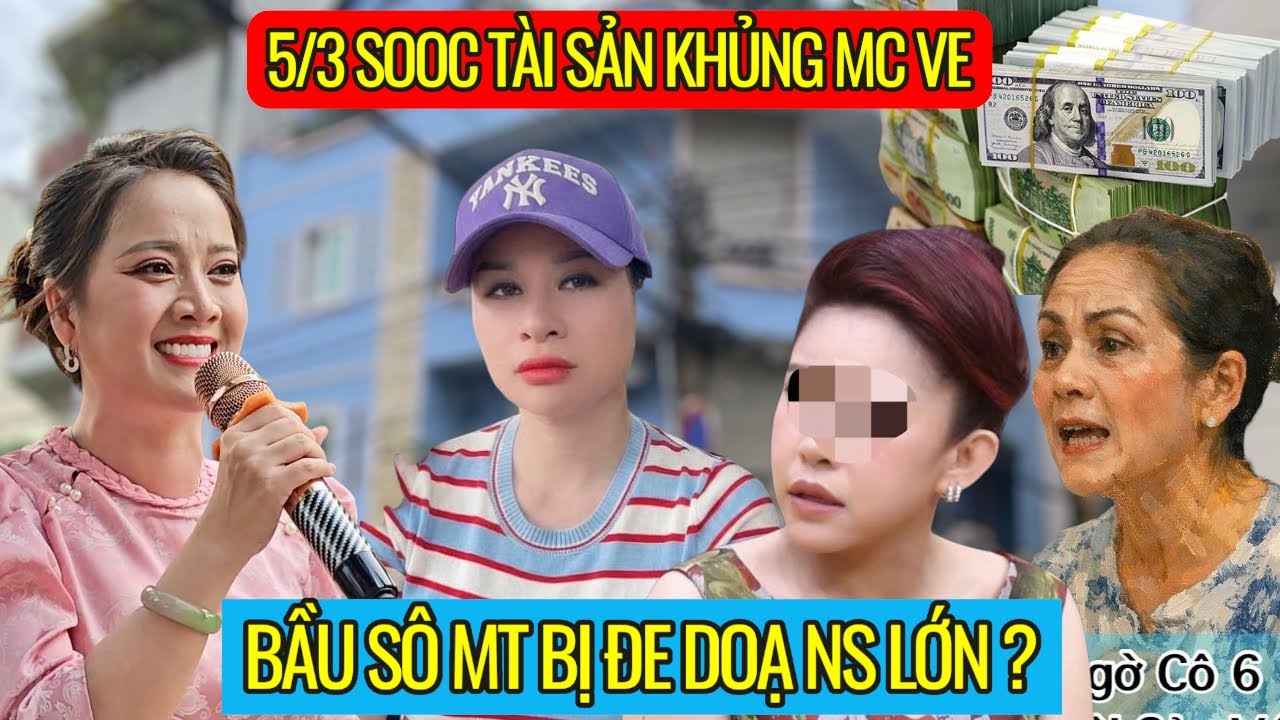 Sáng 5/3 Cực Sốc MC Ve Lộ tài sản Khủng, Hồng Loan KHÔNG VUI Bầu Sô Lô-Tô MT Thiếu Chuyên Nghiệp