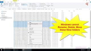 How to Delete Long File Name in Windows