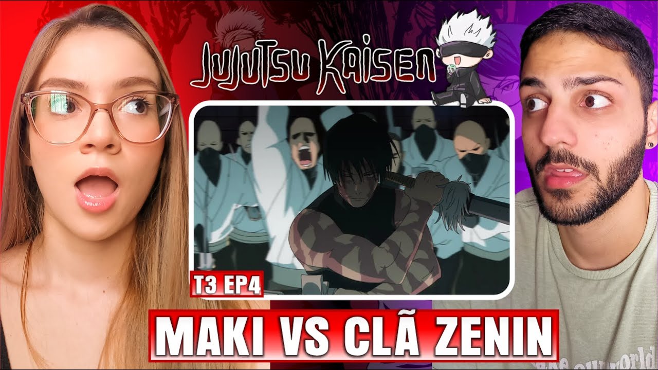 (EPISÓDIO ABSURDO!) Professora de Geografia ASSISTE JUJUTSU KAISEN｜EPISÓDIO 4 DA 3ª TEMP｜REACT