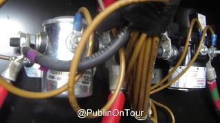 Testing and replacing the motorhome RV house battery charging solenoid / Isolator .