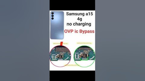 Samsung A15 4G No Charging Solution | OVP IC Bypass Step by Step Repair #charging #a15
