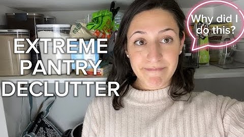 *Realistic* Pantry Declutter & Organize with Me | Aesthetic and Functional!