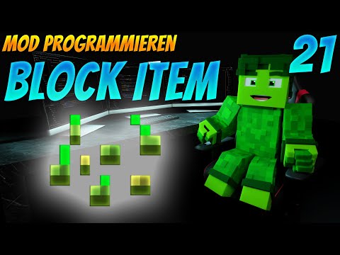 Block Item Erstellen💻 Mod Programmieren(1.16.5)🌏 Minecraft mod. 📪21.
