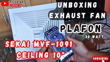Thumbnail of Exhaust fan sekai 10 Inch MVF 1091 30WATT #exhaustfan