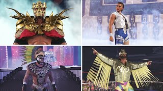 WWE 2K24 All DLC Entrances: 40 Years Of WrestleMania Bonus Pack!
