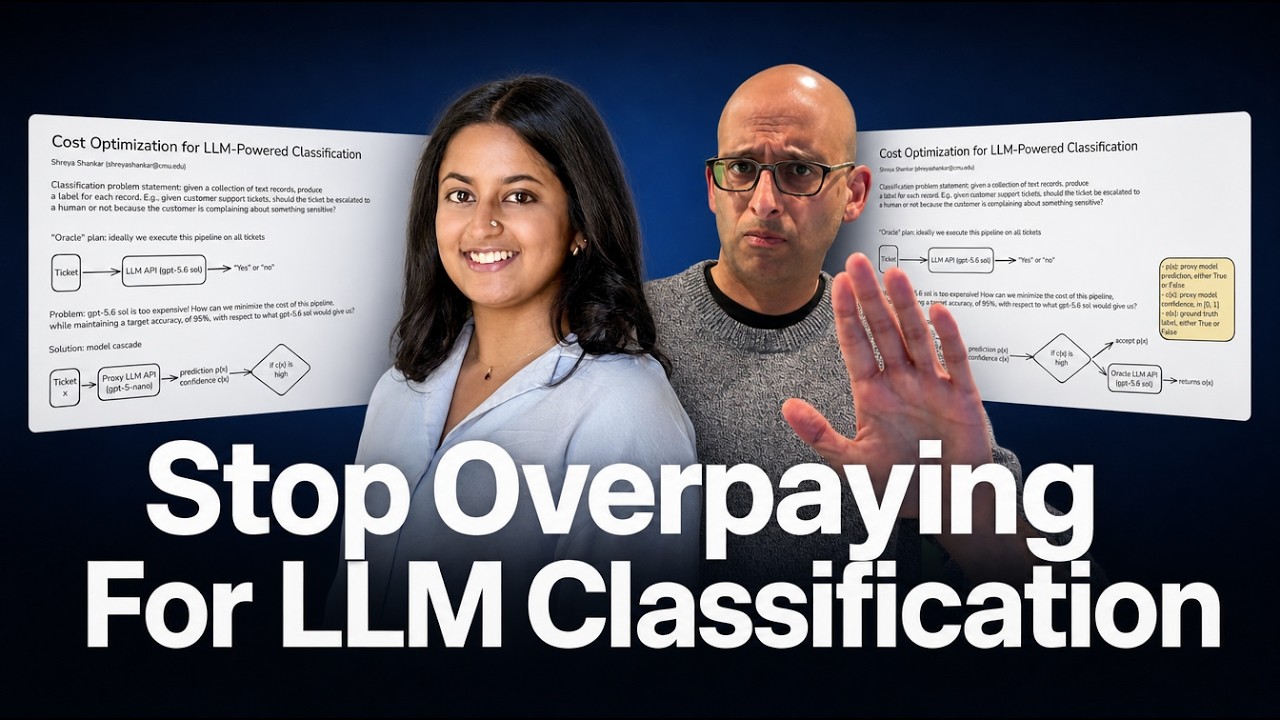 How to Cut Your LLM Classification Costs by 90% thumbnail