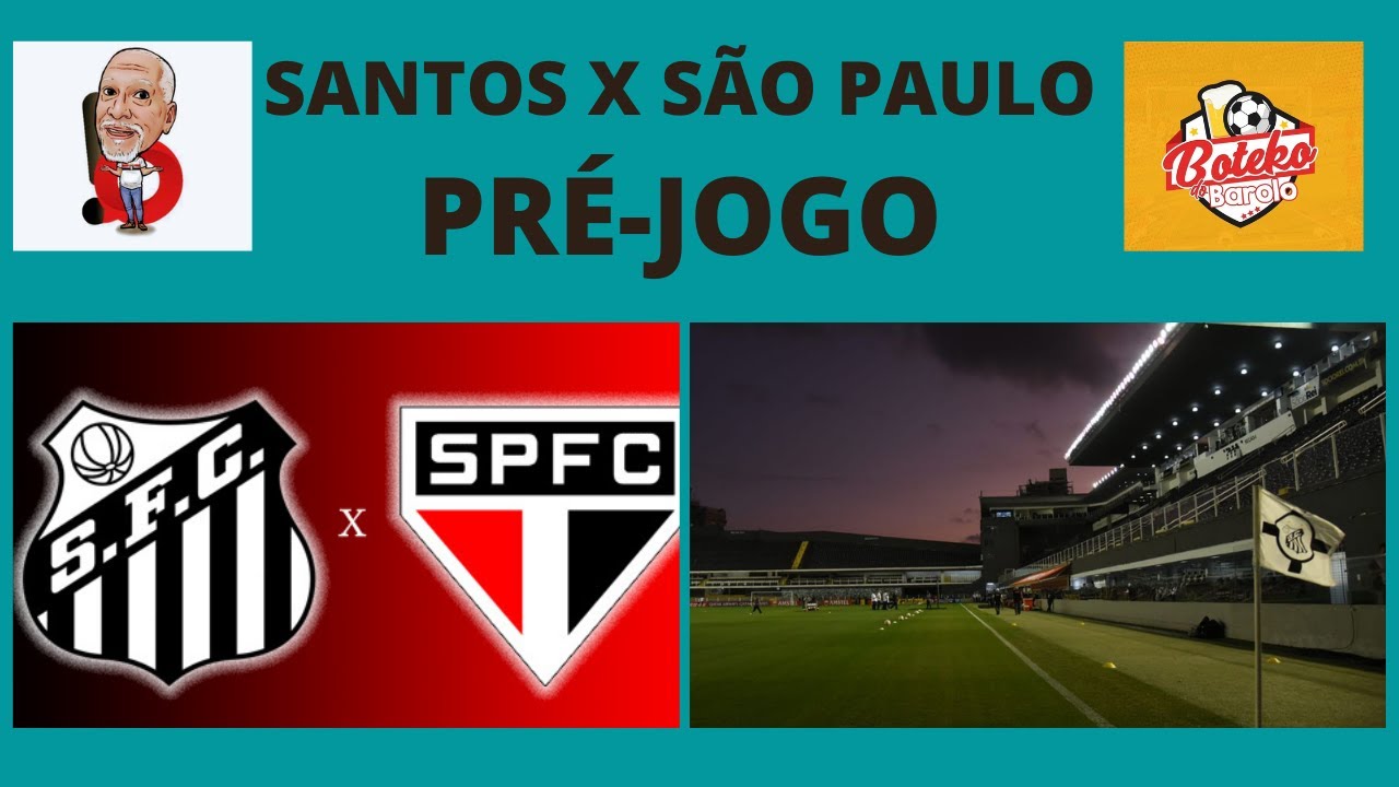 LIVE PRÉJOGO SANTOS X SÃO PAULO CAMPEONATO PAULISTA YouTube