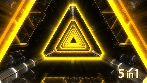 Space Escape | VJ Light Tunnel - Motion Graphics Background | Filmentro