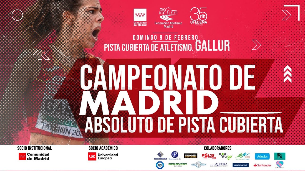ATLETISMO - CAMPEONATO ABSOLUTO DE PISTA CUBIERTA - 