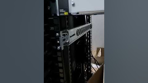 Aruba rail kit mounting instructions