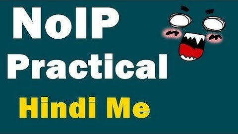 NO IP practical in hindi (ethical hacking)