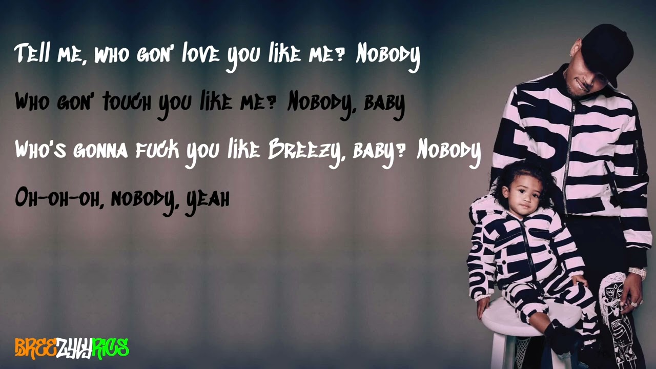 Chris Brown - Who's Gonna (Nobody) [LYRIC VIDEO]