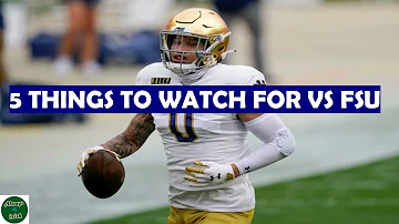 Notre Dame vs Florida State Preview: 5 Things To Watch