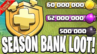 Spending TONS of Season Bank Loot in Clash of Clans!