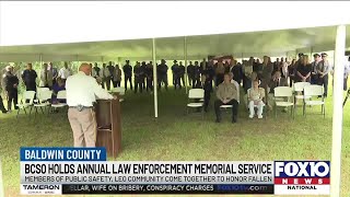 BCSO holds annual Law Enforcement Memorial Service in Robertsdale