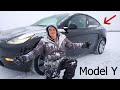 Tesla Model Y Durability Test - Off Roading on Arctic ICE?!