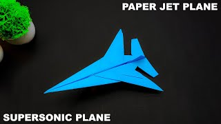 How to Make an Easy Paper Airplane in 1 Minute! (60 Seconds) Competition Winner — Flies 100+ Feet!