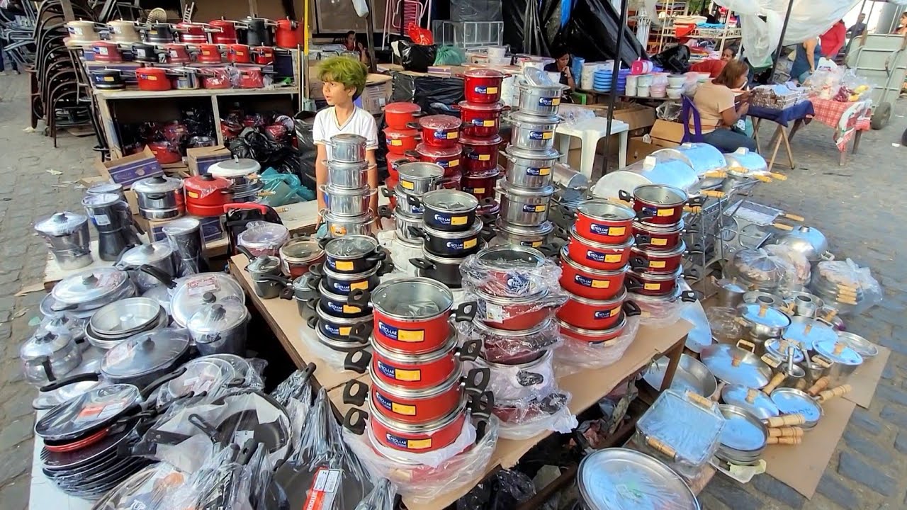 UTILIDADES DOMÉSTICAS BARATAS NA FEIRA DO ALUMINIO EM CARUARU-PE