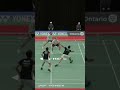 He saved the impossible 🤯#shorts #badminton #BWF