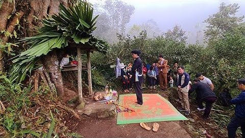 Lễ Thần rừng Dân tộc Dao áo dài Lùng Vài Phương Độ Hà Giang. Nguyễn Tất Thắng