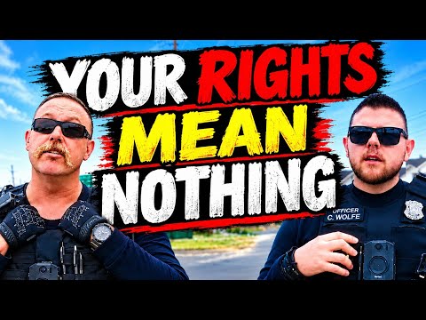 COP DEMANDS ID FROM MAN FILMING BANK  THEN THE DETENTION BACKFIRES