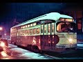 Pittsburgh streetcars in the 1960s  east side east end scenes