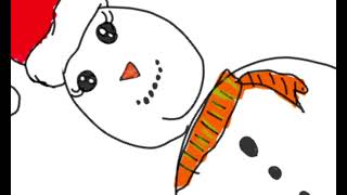 Kardan Adam Çizelim! #art #drawing #draw 