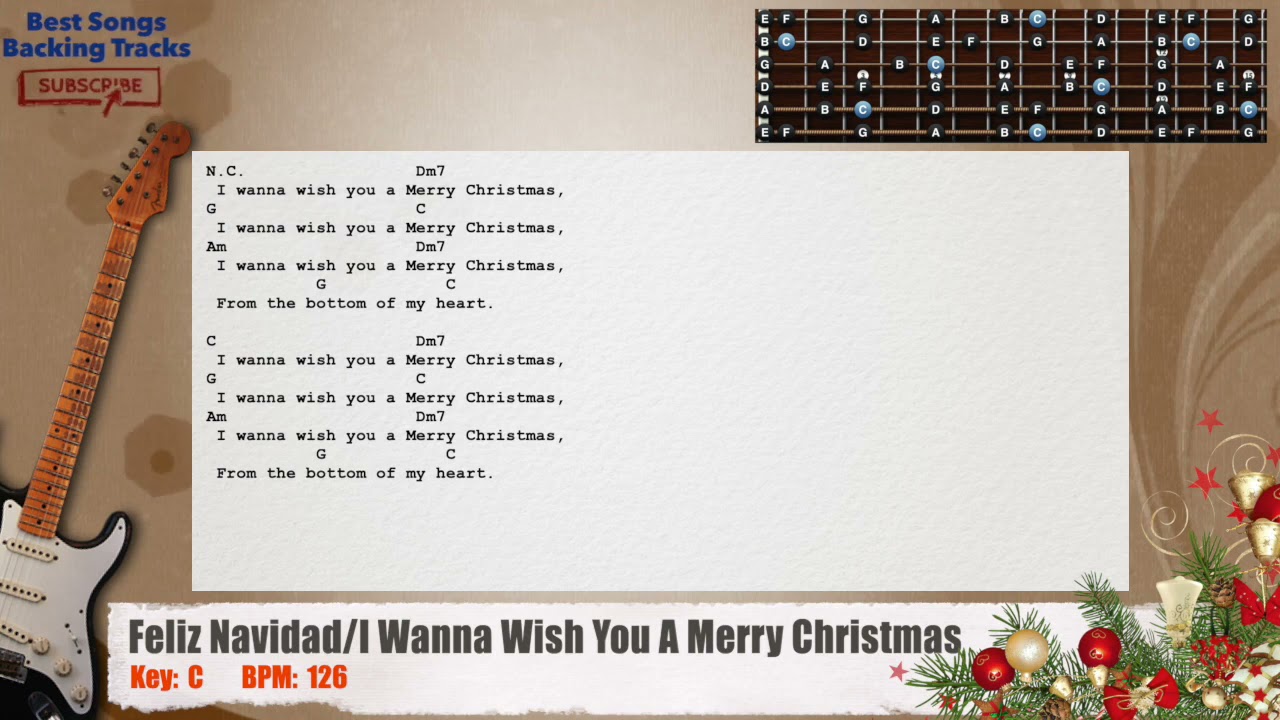 i wanna wish merry christmas