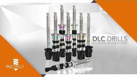 DLC™ Drills with Diamond-like Carbon Coating