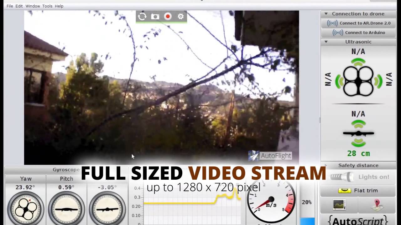 AutoFlight - The most powerful AR.Drone control program (for PC ...